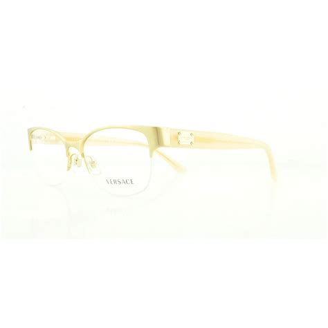 all gold versace eyeglasses|versace gold trim glasses.